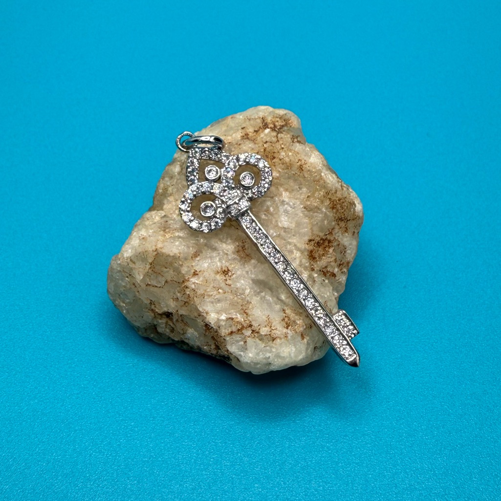Silver Key Pendant